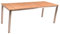 Tisch Dallas 200cm Edelstahl Teak Gartentisch Esstisch Garten Möbel Outdoor Holz Teaktisch massiv