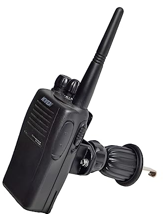 UAYESOK Walkie Talkie Halterung für Auto Lüftung, Universal Auto Radio Halterung, Hände frei Lüftungsöffnung im Fahrzeug für Motorola Baofeng Icom Midland Sepura Cobra Hytera Funkgerät Gürtel Clip