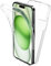 AMPLE Case For iPhone 15 Plus, Ultra Thin 360 [Full Protection] [no dots] [Slim TPU] [Front and Back] [Transparent] [Hard PC Back and Soft TPU Front Case] For iPhone 15 Plus (CLEAR)