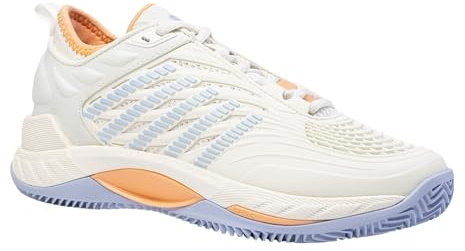 K-Swiss Damen Sandplatz - Tennisschuh Hypercourt Supreme 2 HB Weiß/Orange