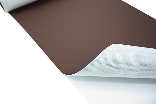 Kunstleder Flicken Selbstklebend Lederreparatur - Braun (100x140cm)