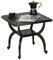 Im Freien gegossener Aluminium-Beistelltisch, Patio-Beistelltisch, Hinterhof, Pool, Innenbereich, einfache Wartung, wetterbeständiger Couchtisch, Porch Table, Bistrotisch (53Fang HEI)