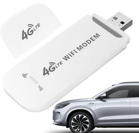 Módem USB 4G, Dongle USB 4G - Dispositivo WiFi portátil Multifuncional Dispositivo de Internet móvil | Práctico Adaptador WiFi inalámbrico Dongle WiFi para Viajes, Negocios y Trabajo