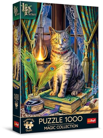 Trefl Premium Plus Quality - Puzzle Magic Collection: Schattenbuch - 1000 Elemente, Serie Magischer Bilder, Lisa Parker, Ideale Anpassung der Teile, für Erwachsene und Kinder ab 12 Jahren