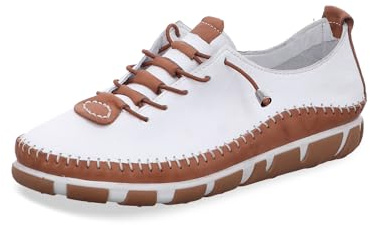 Gemini Damen Schnürschuh weiß