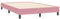 vidaXL Boxspringbett ohne Matratze Rosa 120x210 cm Samt, Bett, Bettgestell, Doppelbett, Schlafzimmermöbel, Bettrahmen, Samtbett, Polsterbett