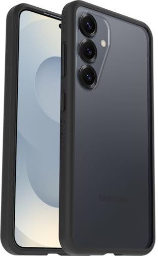 OtterBox Sleek Case for Samsung Galaxy S25, Clear/Black | Shockproof, Drop-Proof, Ultra-Slim Protective Thin Case, Tested to Military Standard, No Retail Packaging