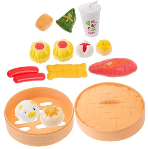 Warmhm Kinderküchen-spielsets - Rollenspiel-essensset - Lernspielzeug - Kunststoff-kleinkindspielzeug -