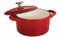Tramontina Cocotte - Olla de hierro fundido esmaltado (680 ml), color rojo
