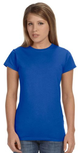 Gildan Ladies Soft Style Short Sleeve T-Shirt (M) (Royal)