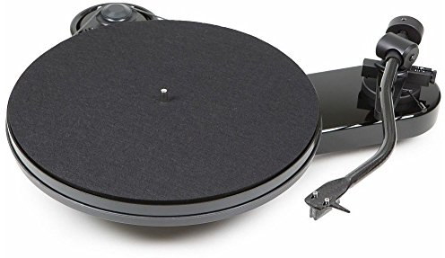 Project RPM 3 Carbon Plattenspieler mit Ortofon 2M Silberkartusche (glänzend schwarz)