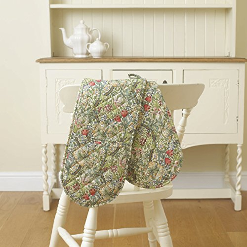 Licensed William Morris Golden Lily Floral Oven Glove
