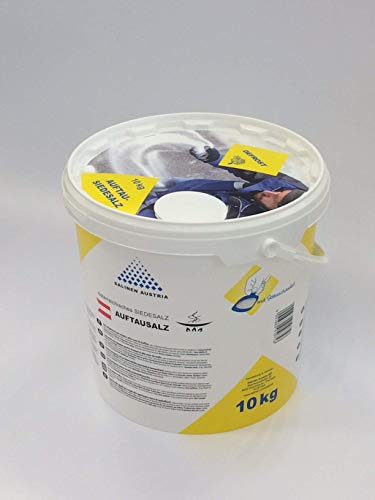 Streusalz Auftausalz 10 kg Eimer/Kübel mit Schaufel Winter Eis Schnee Glätte
