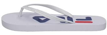 Fila Troy Slipper Wmn, Infradito Donna, White, 39 EU
