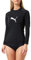 PUMA Damen Puma Dames rashguard met lange mouwen Rash guard, Schwarz, M EU