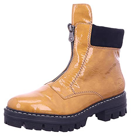 Rieker 76161, Stivali alla Moda Donna, Giallo 68, 41 EU