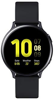 Samsung Galaxy Watch Active2 Smartwatch in alluminio, 44 mm, nero, LTE