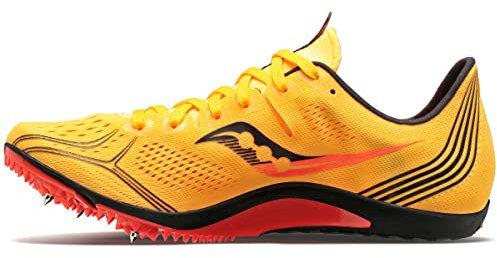 Saucony Herren Endorphin 3 Road Laufschuh, Vizigld/Vizired, 49 EU