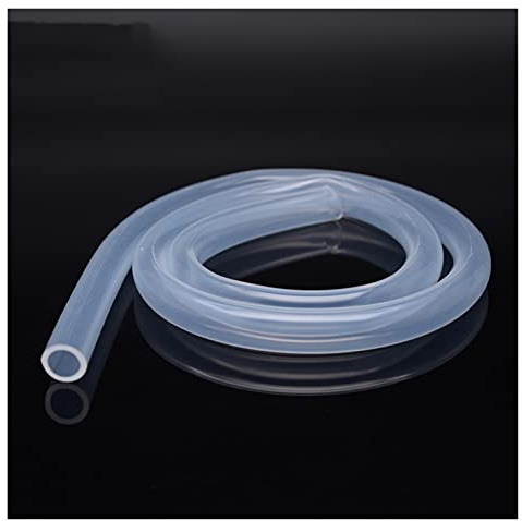 Tuyau Aquarium Tuyau de silicone en silicone de 1 m Tuyau de silicone de silicone non parfumée Tuyau résistant à la température haute température 4/6 / 8/10 / 12mm ID * OD Tuyau Souple Transparent Pvc
