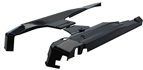 Trittbrett Seitenverkleidung Verkleidung Seitendeckel Set schwarz kompatibel mit Puch Maxi L S L2 S2