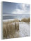 MuchoWow Glasbild Glasfoto Wandbild Bilder Deko 20x20 cm Nordsee - Dünen - Wasser