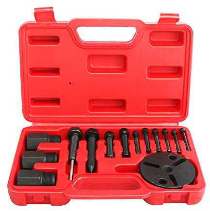 Huamengyuan Kompressor Kupplungs Abzieher,Kompressor Kupplung Sucker Puller Kit Klimaanlage Kupplungswerkzeug Kit Auto Klimakompressor Reparaturwerkzeuge Auto Klimaanlage Werkzeug