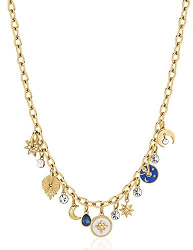 Brosway Collana Donna in Acciaio e Cristalli/pietre Naturali | Collezione Chakra - BHKN081