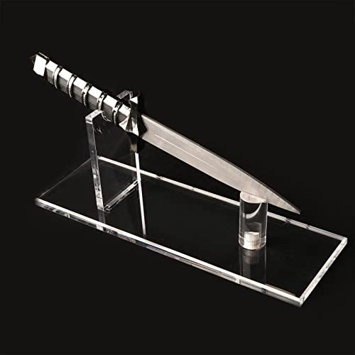Messer-Präsentationsständer, feste Klinge, Messer-Sammlungshalter, Dolch, Showcase (transparent)