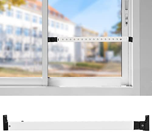 Prosecurloc Window Security Bar, Sliding Patio Anti Lift Safety Child Proof and Adjustable 16-28″ Door Stopper Security Jammer Constructed of High-Grade Iron Door Security Bars