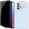 Vanrain 2+2 Stück Sichtschutz Schutzfolie für Panzerglas für Samsung Galaxy A53 5G mit Kameraschutz, Anti-Spähen Privatsphäre Schützen Folie, 9H Härte Anti-Spy Privacy Sichtschutzfolie
