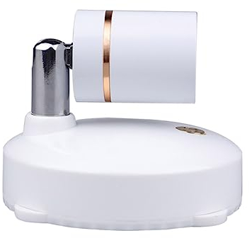 DOITOOL 1stk Kabellos Kunst Licht Led-licht USB-batterien Spot-beleuchtungsausrüstung USB-aa-Batterie Ferngesteuerte Led-Lampe Display-leuchten Exponate Abs Weiß Fernbedienung