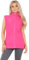 Ladies Bodywarmer | Gilet for Women - Warm Fleece Sleeveless Vest Jacket - Outdoor & Hiking Polar Fleece Zipper - Full Zip - 2 lower pockets (UK, Numeric, 12, 14, Regular, Regular, Hot Pink)