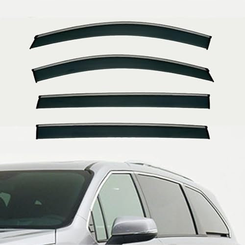 HOLIV 4 Stück Auto Windabweiser Regenabweiser für Toyo-TA Sienna 2020, Winddichter Regenschutz, Autofenster zubehör