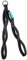 Vulken Tricep Rope Cable Attachments for Gym, Extra Long Three Size in One Multi Workout Handles LAT Pulldown Attachments, Black