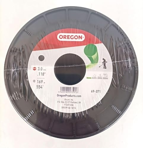 OREGON 69-371 Green Line Nylonfaden Rundfaden Mähfaden 3,0 mm x 169 m