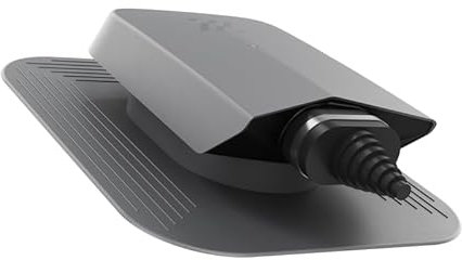 KRONO-PLAST SOLAR-Dachdurchgang für die Solar-Kabel, Wasserdichter Solardurchgang für Bitumenschindel Doppelrömer Dachziegel Lüfter Dachlüfter (Graphit)