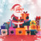 Weihnachtskarte Pop Up, Weihnachtsmann Weihnachtsgrußkarte Urlaub Überraschung Weihnachtsgeschenke 3D Weihnachtskarte Grußkarte, Christmas Karte für Mama,Geldgeschenke Verpackung für Freunde Familie