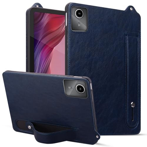 Caja de las bolsas de la tableta Compatible con Lenovo Tab M11/Lenovo Xiaoxin Pad 2024 11.0 pulgadas TB330F Funda a prueba de golpes con soporte for tableta Funda con correa de mano Funda de cuero for