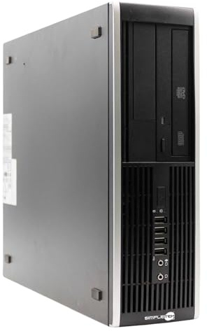 SIMPLETEK - Desktop-PC 6300 SFF i7 | Windows 11 Pro 4GB RAM SSD 480GB | USB VGA PS2 DisplayPort RS232 COM Seriell DVD-ROM (Generalüberholt)