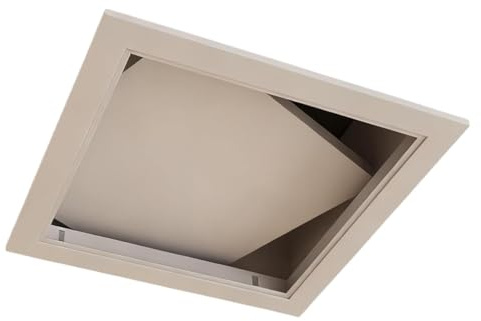 Aluminiumrahmen reparieren, Revisionsklappe for Sanitärinstallationen, grau, verschiedene Größen(16x16in/400x400mm)