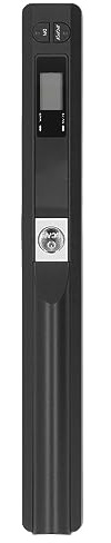 Yctze Portable Scanner, Handheld Document Photo Scanner with 300DPI 600DPI 900DPI Resolution for A4 Pictures Receipts Books, Compatible with XP 7 OS X 10.4 (Black)