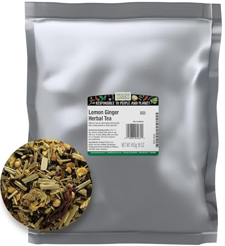 Lemon Ginger Tea - 1 lb,(Frontier) by Frontier