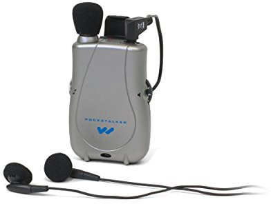 Williams Sound PKT D1 E14 Pocketalker Ultra - Personal Hearing Amplifier System with Microphone and Dual Mini Earbud by Williams Sound