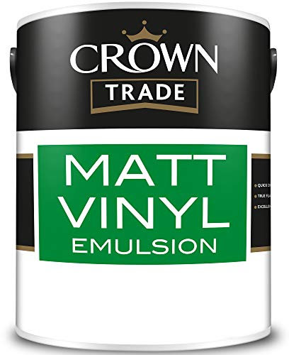 Crown Trade 2.5 Litre Vinyl Matt White