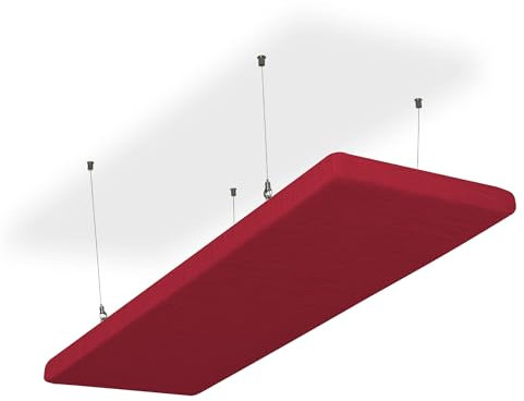 SILENT4® Schallabsorber Decke 116x39 cm Akustikbild zertifiziert vom Fraunhofer-Institut
