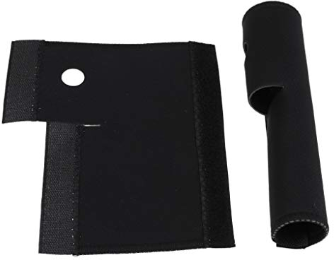 perfk 1 Paar Fahrrad Gabel Wickeln Protektoren Abdeckung, Selbstklebende Fahrrad Suspension Fork Sleeve Abdeckung, Fork Frame Wrap Cover für Universal Mountain Bike Bicycle