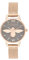 Olivia Burton Analogue Quartz Watch for Women China EXC. Collection with Rose Gold Colored Stainless Steel Mesh Bracelet - OB16EX116