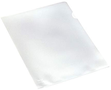 SUMMIT A4 Plastic Wallets, Strong Cut Flush Folders, Presentation Covers, Pack of 100
