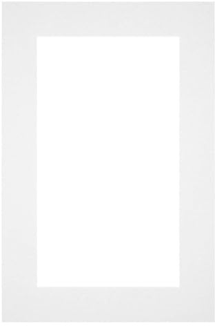 yd. Passepartout 62x93 cm für Fotogröße 50x70 - Weiß - Museumkarton - Außenmaße 62x93 cm - Innengröße 50x70 cm