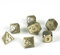 shibby 7 Metall-Würfel Digital-Look - D7